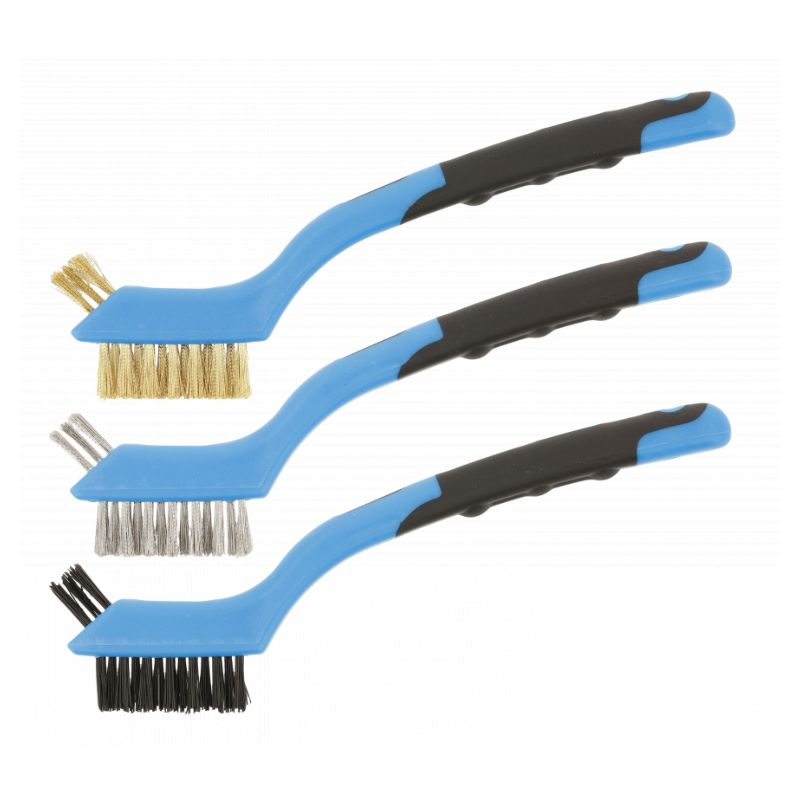 Набір пензлів з нержавіючої сталі латуні нейлону Hogert (HT3B647)