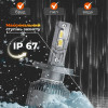 Светодиодные лампы HВ4 9006 для авто Carlamp Nova Vision Led автолампы 6000 Lm 6500 K (NoVHB4)