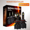 Светодиодные лампы HВ4 9006 для авто Carlamp Nova Vision Led автолампы 6000 Lm 6500 K (NoVHB4)