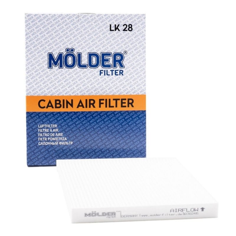 Фільтр салону Molder Citroen C3 and Pegeout 307 (аналог WP9112; LA138; CU2940; K1093) (LK28)