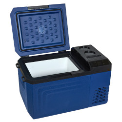 Портативний холодильник 19л BREVIA автохолодильник компресорний пластиковий 12/24В 220В (22150)